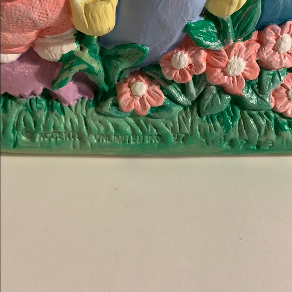 Easter Bunny Candlestick Holder Decor Rabbit Hare - Picture 4 of 8